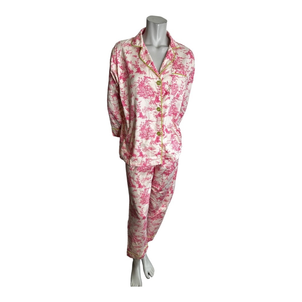 XS BEDHEAD, Made in Glamorous LA, Pink Floral Pajama Set